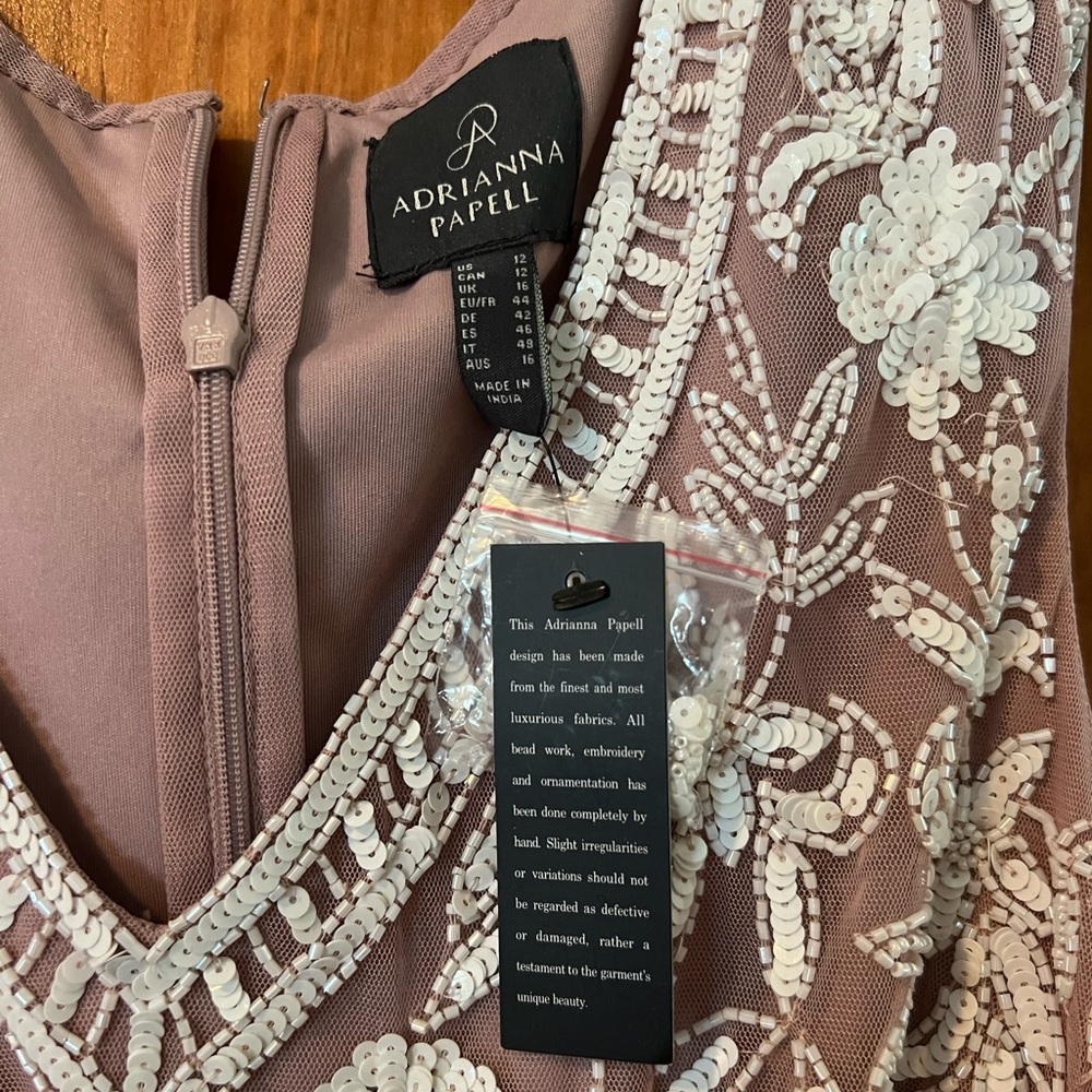 NEW WITH TAGS: Adrianna Papell Mother of the Bride Dress - Picture 5 of 5